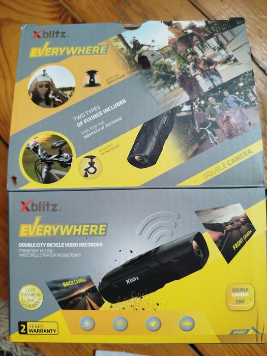 Kamera motocyklowa rowerowa sportowa Xblitz Everywhere