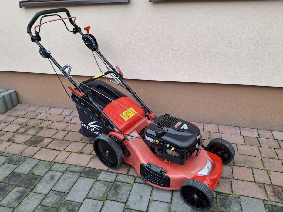 Kosiarka spalinowa Briggs&Stratton 5KM kosz napęd boczny wyrzut trawy