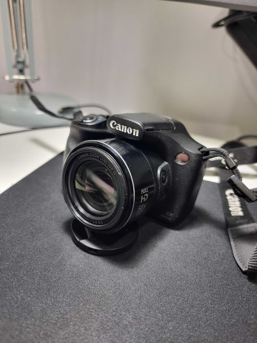 Câmera fotográfica Canon Powershot SX530 HS com estojo