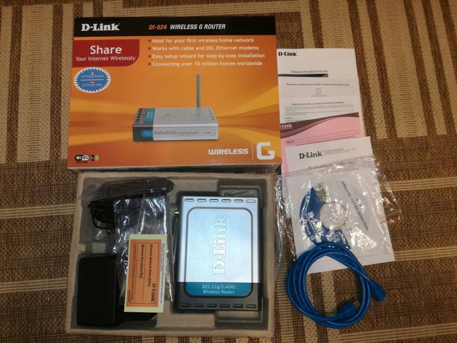 Router D-Link DI-524 Wireless G