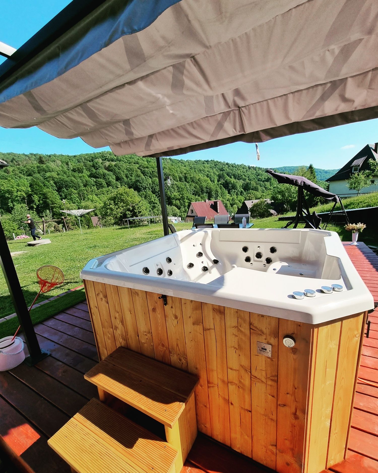 Jacuzzi ogrodowe