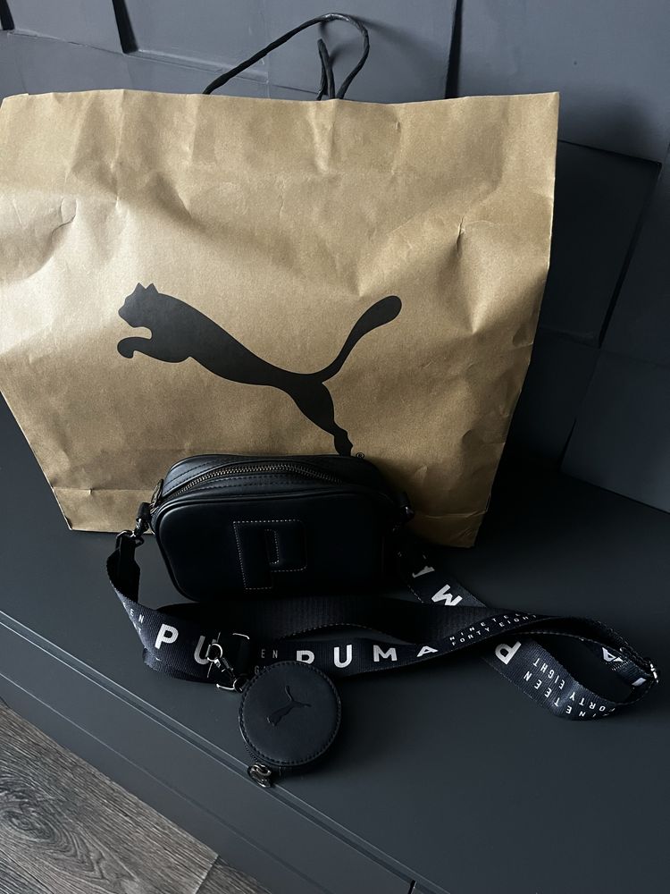 Продам сумку натуральна шкіра оригінал Puma