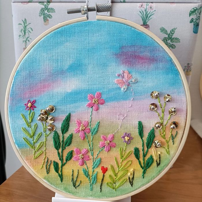 Bordados em bastidor