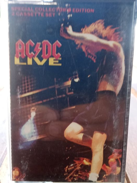 Cassete original dupla-  live 1991 AC/DC collection edition