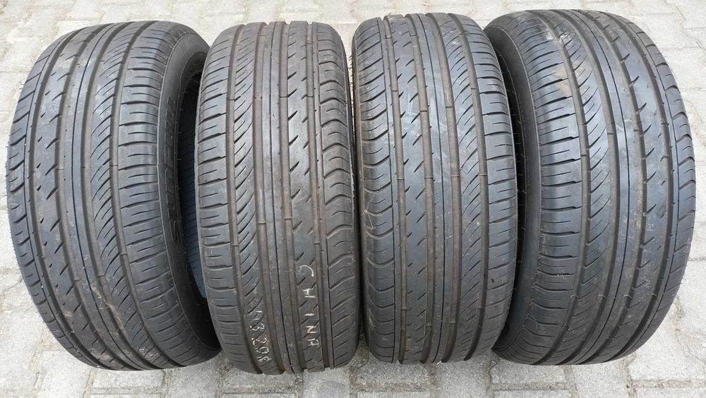 Zimowe Sunfull 215/55/16, 7mm  Kormoran Stud2 195/65/15,6 mm po 4 szt.