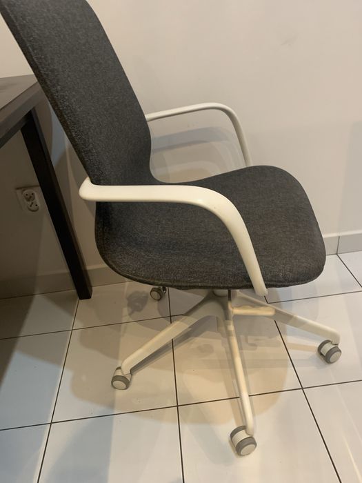 IKEA LANGFJALL Krzesło biurowe z podłokietnikami fotel do biurka IKEA