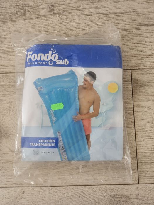 Materac dmuchany do pływania na wodę na lato