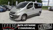 Opel Vivaro 2.0D L1H1 9 Osobowy Klima Temp. Elektryka Pełen Serwis GWARANCJA
