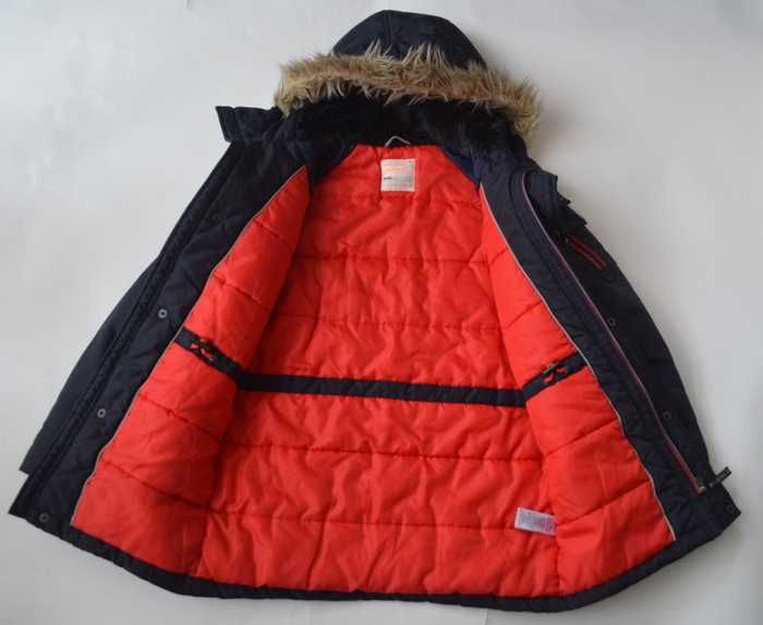 NEXT Kurtka Zimowa PARKA 146cm 11lat SOLIDNA