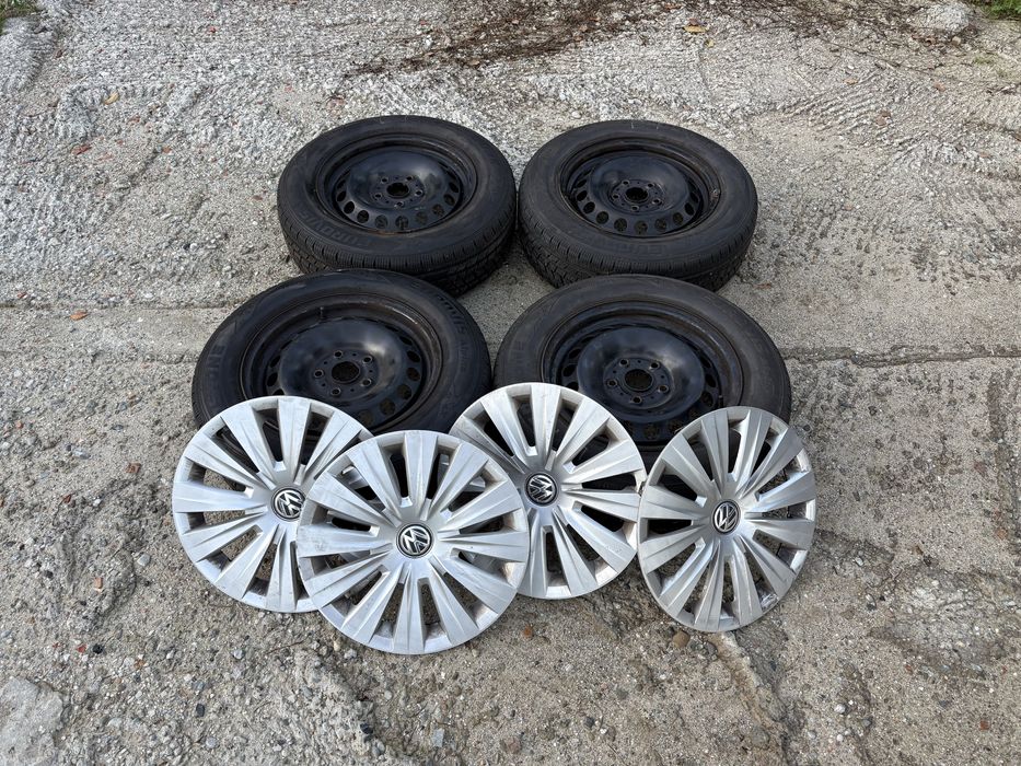 Komplet kół zimowych VW Golf 195/65 R15 5x112