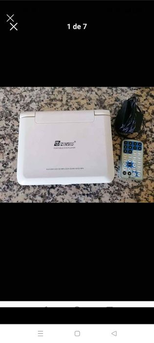 DVD Portátil funcionar
