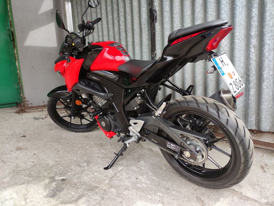 Suzuki GSX-S 125 Naked kat B wtrysk, ABS, LED jak nowy RATY Transport