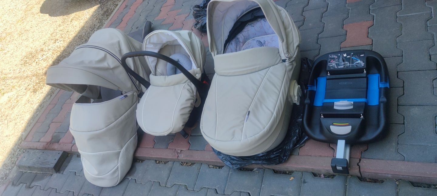 Wózek 4w1 Roan bass baza isofix