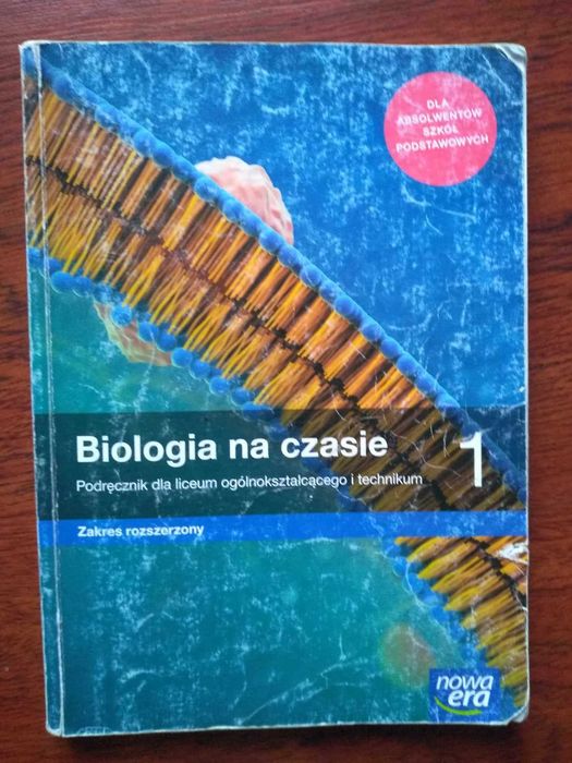 Biologia na czasie 1 zakres rozszerzony