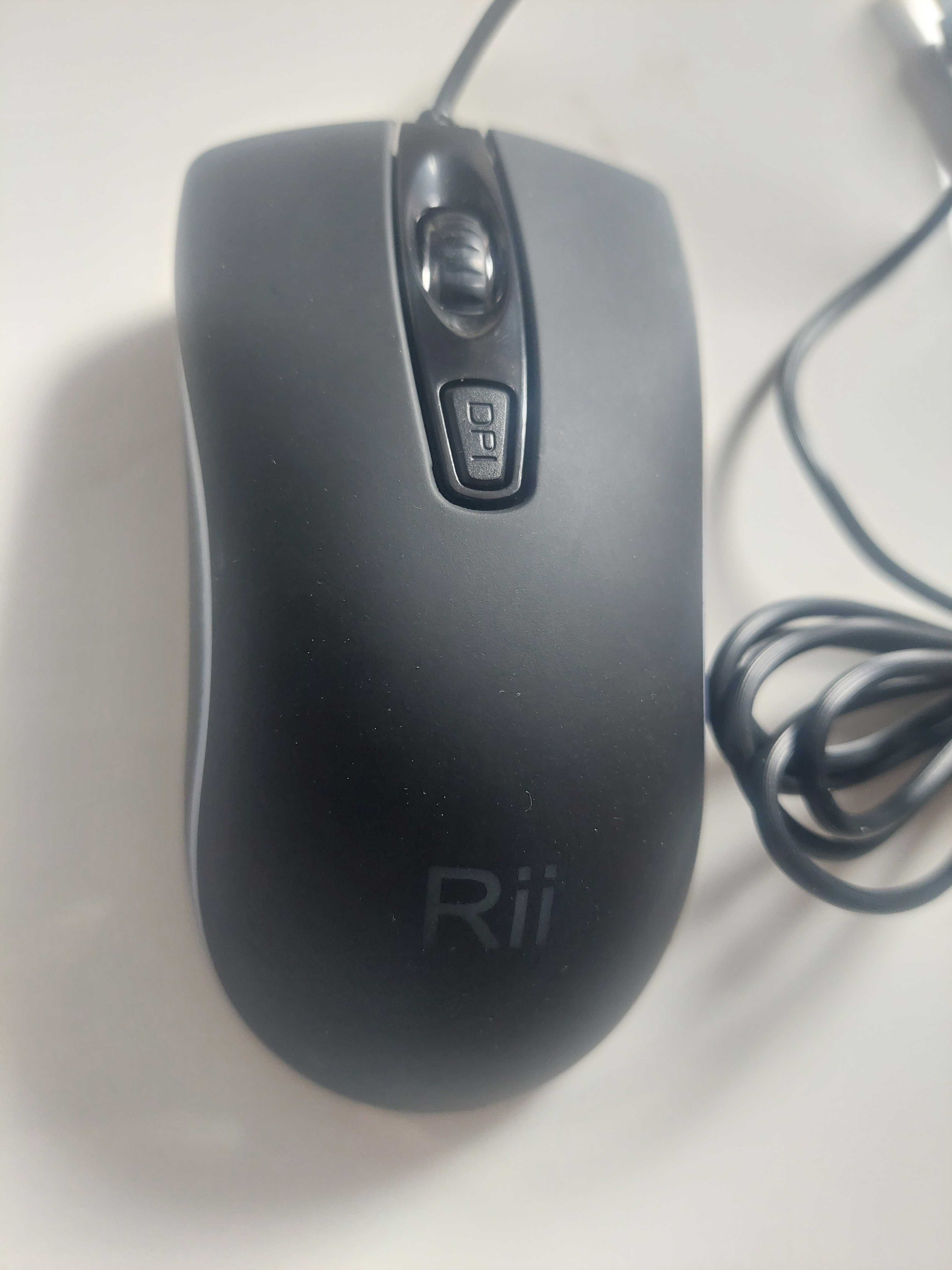 Myszka przewodowa Rii RM105 sensor optyczny