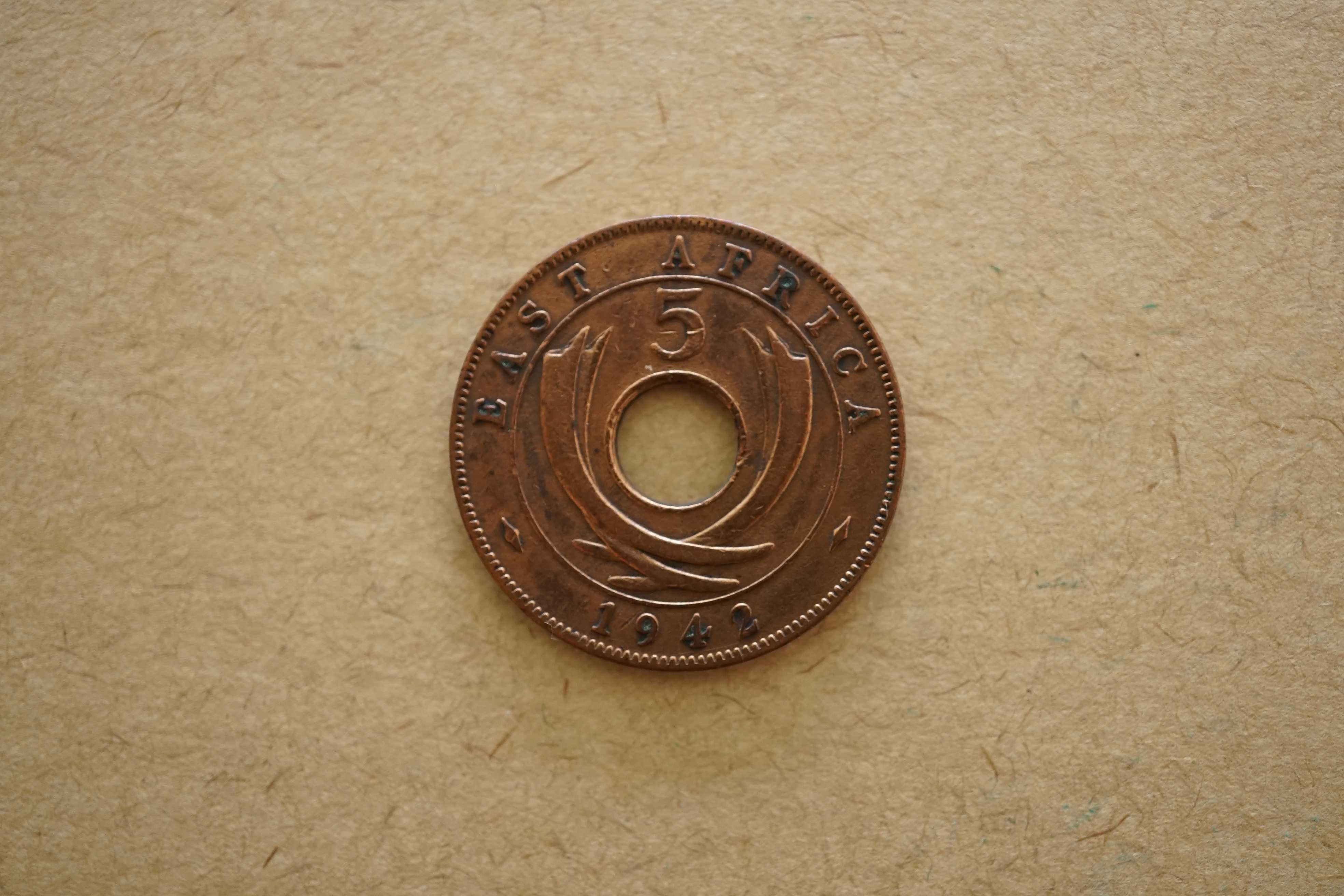 Lote 4 Moedas de 10 centavos 1936 e 37, 5 centavos 1942 e 46
