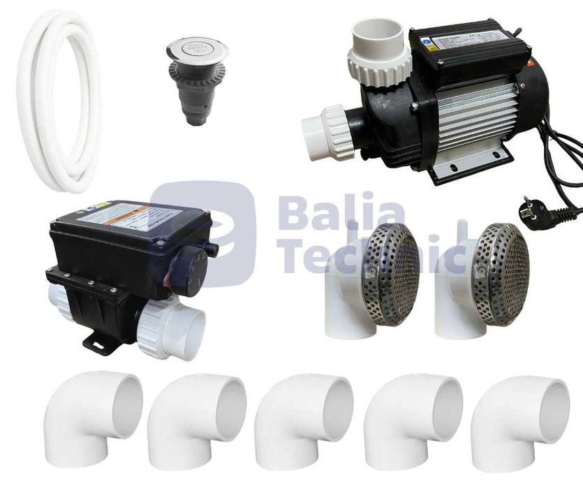 Zestaw do ogrzewania elektrycznego LX H30-RS – grzałka do balii 3 kW