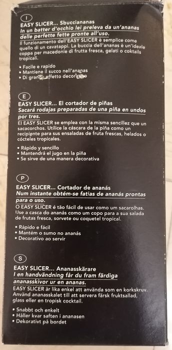 Vendo fatiador de ananás 3:1 MAIS Cortador/ralador vegetais 7:1