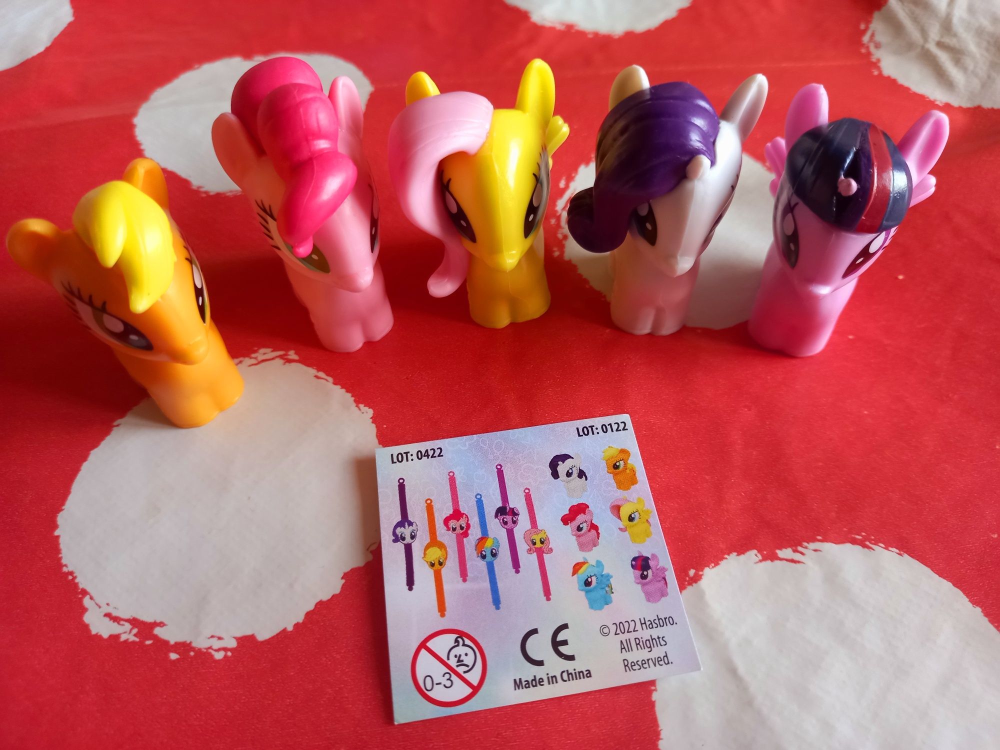 NOWE 5x figurka figurki my Little Pony kucyk kucyki miami biedronka