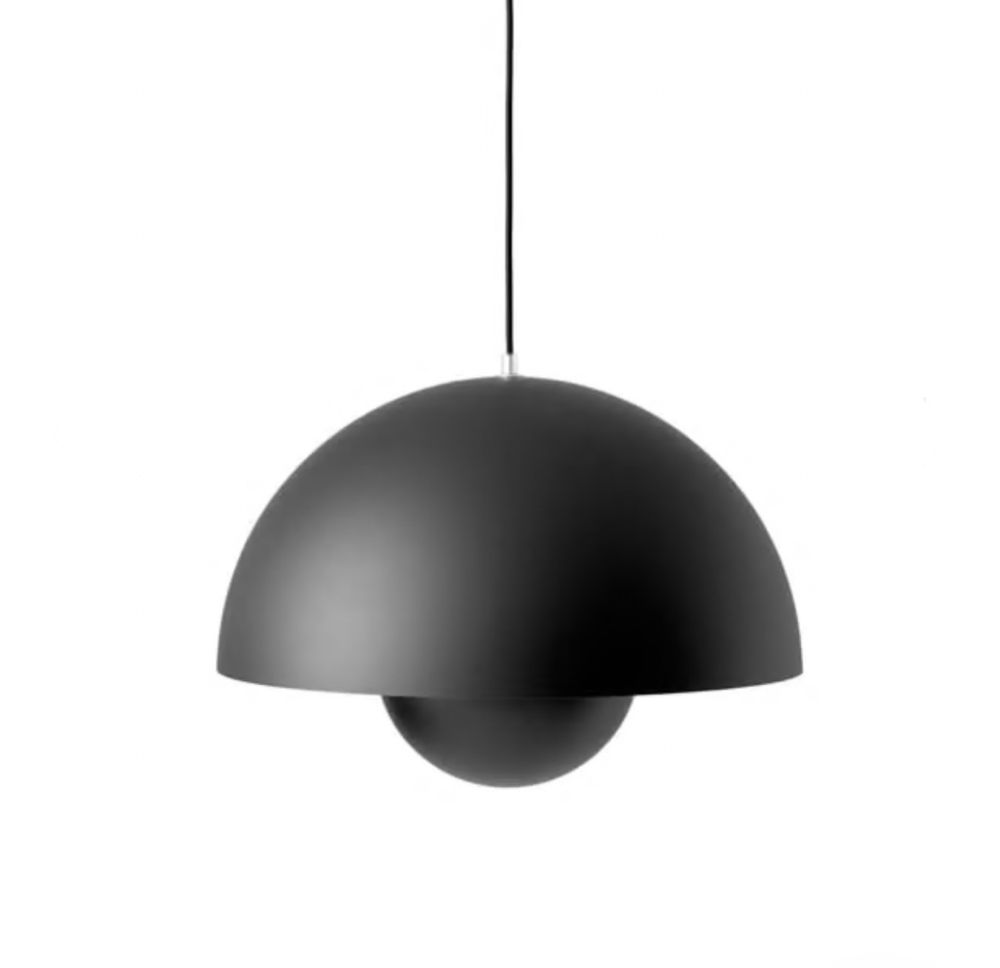 Flowerpot lampa wisząca czarna