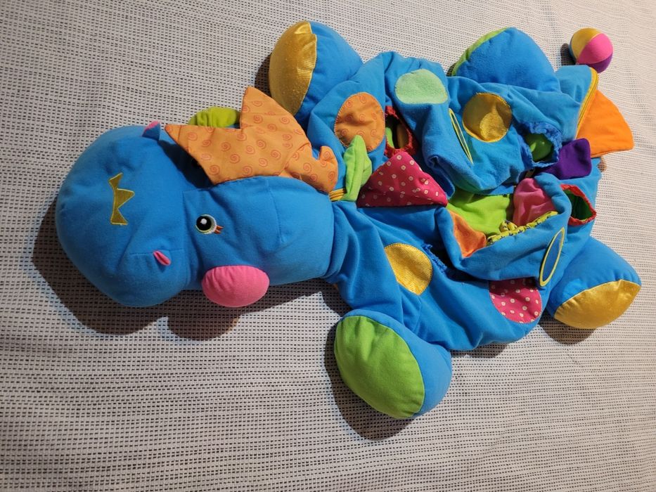 K's kids boss basen na kulki, duży smok na kulki, maskotki + kulki