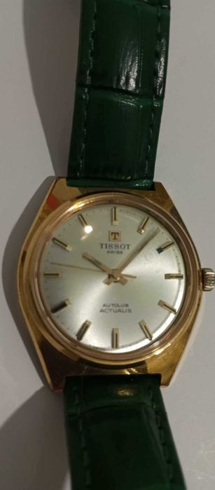 Raríssimo relógio Tissot actualis vintage (anos 70)