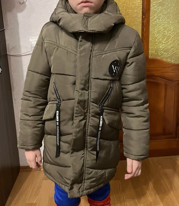 Куртка зимова на хлопчика, пуховик на хлопчика