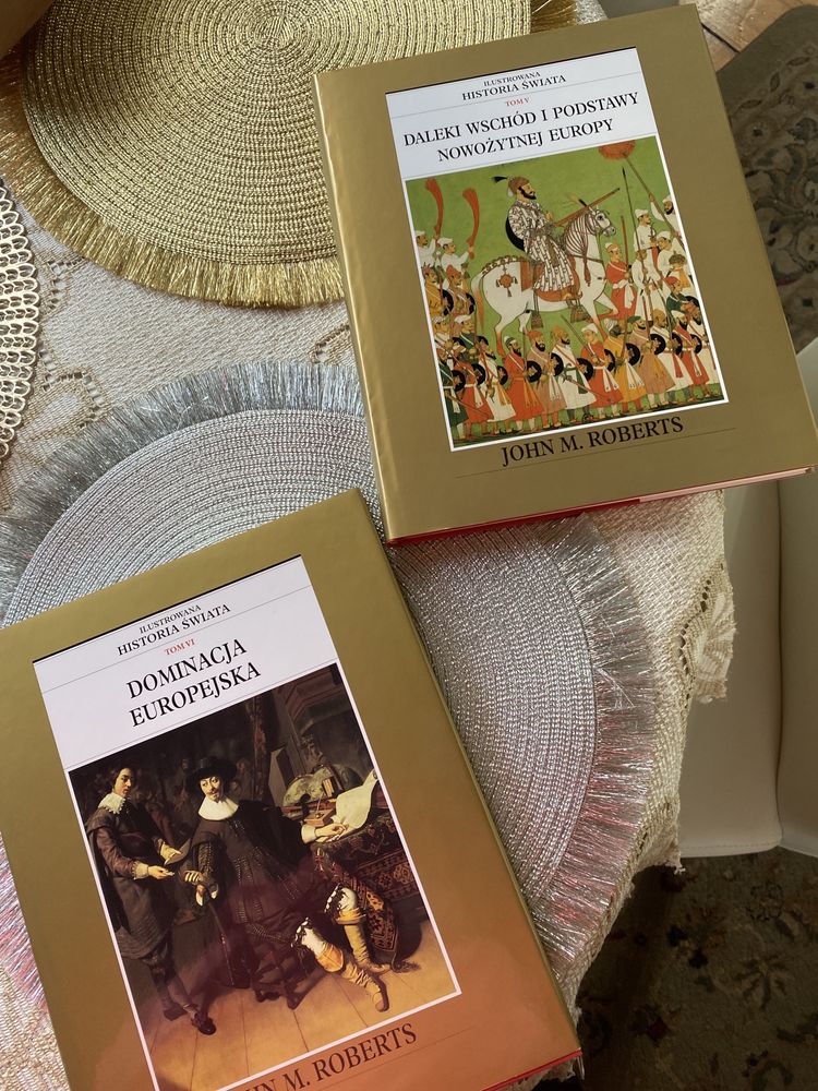Ilustrowana historia świata 10 tomów książek John M. Roberts