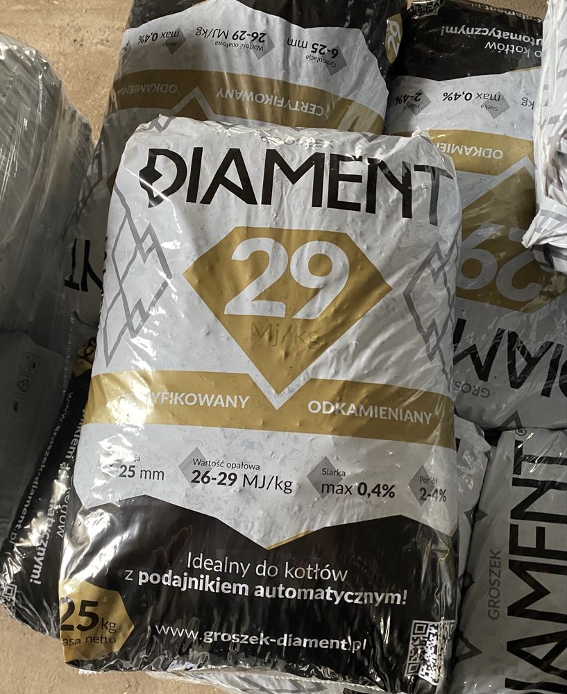 Ekogroszek DIAMENT 29 MJ !