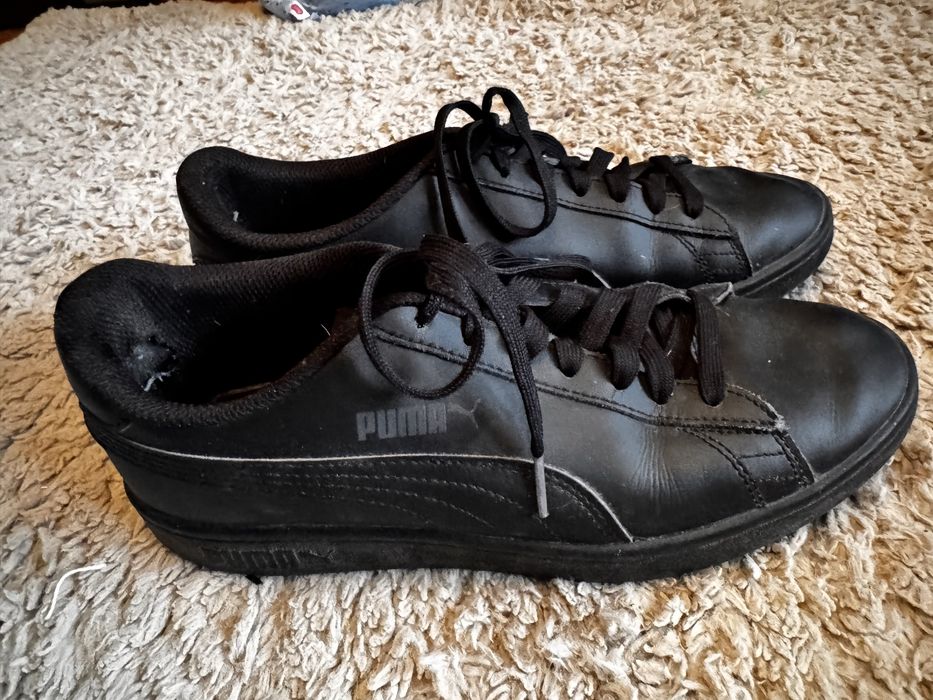 Adidasy Puma Smash męskie czarne memory foam roz.41