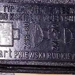 Stara lampka Pniewski i Rudkiewicz