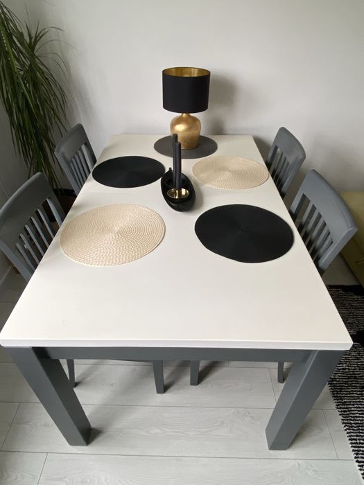 Stół rozkładany drewniany/mdf