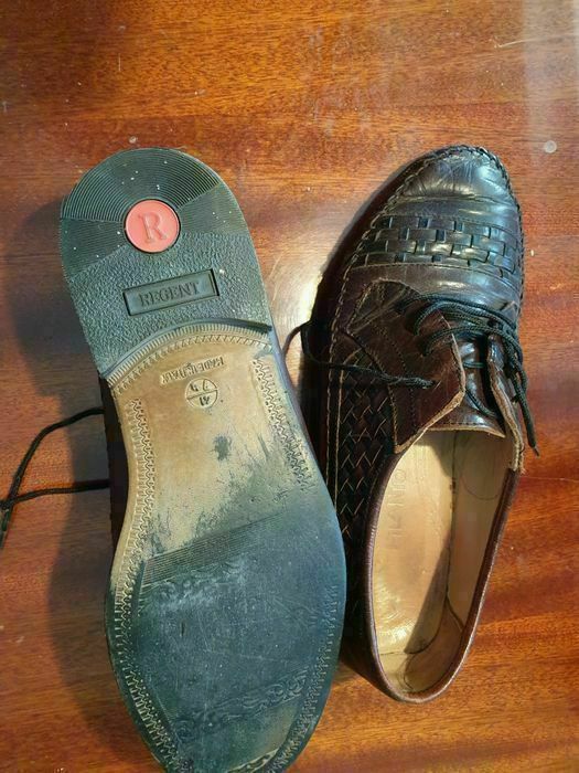 Туфли летние кожаные Италия