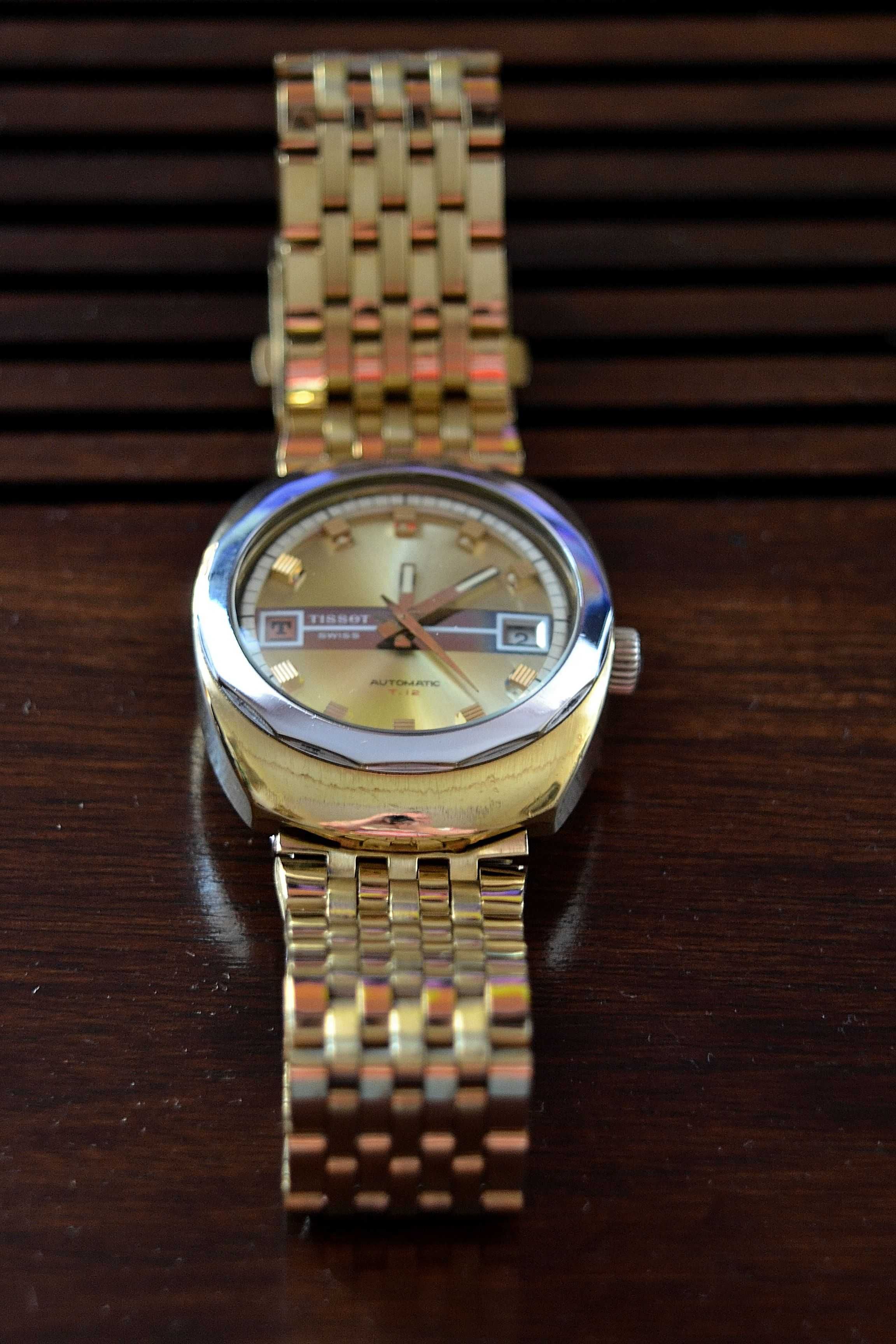 Sliczny zegarek meski, vintage - TISSOT T-12