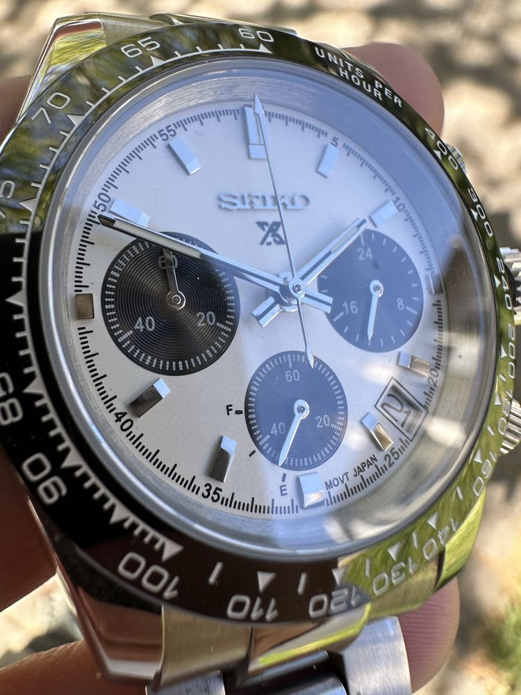 Seiko MOD Prospex Speedtimer Panda