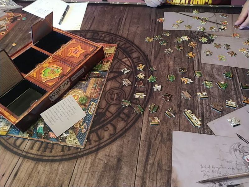 Puzzle escape room zagadka