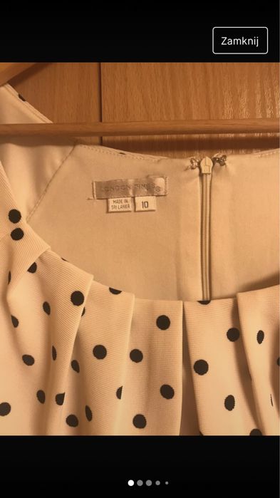 Bankietowa sukienka London times