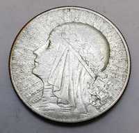 5 zł głowa kobiety 1932 bzm Polska srebrna moneta