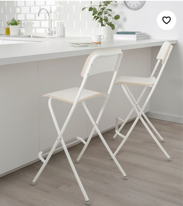 Banco alto c/encosto dobrável - Franklin - Ikea