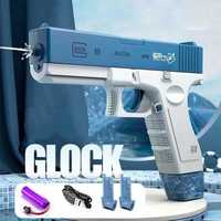 Водяний пістолет акумуляторний Water Gun Glock з 2 обоймами для води