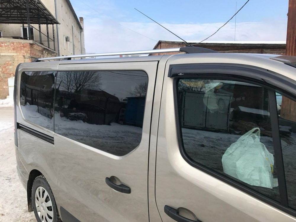 Рейлінги релинги дуги на кришу Renault Trafik Opel Vivaro 2001-2025