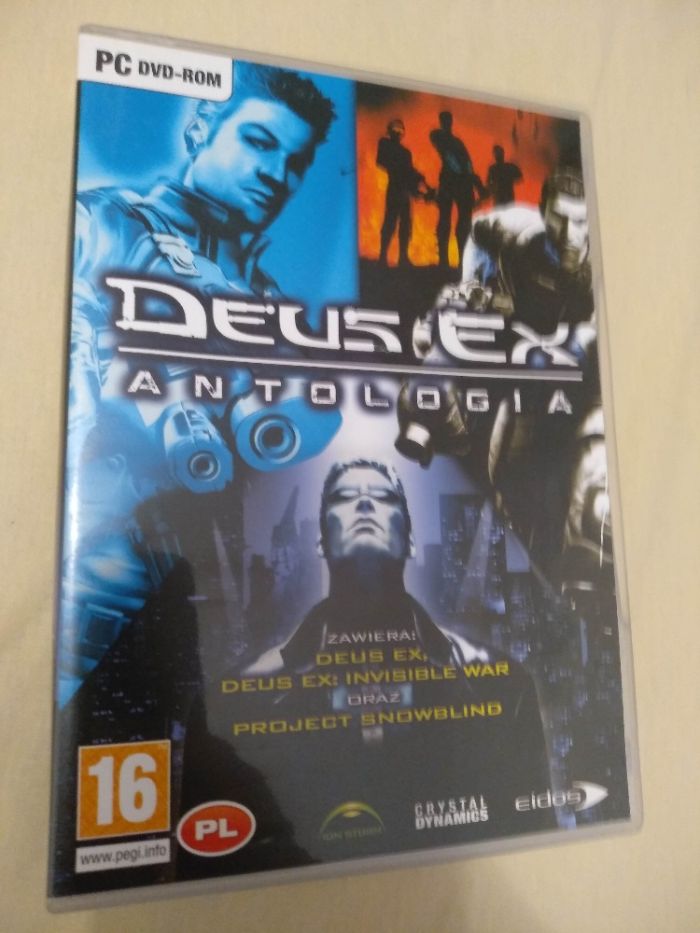 Deus Ex Antologia PC DVD PL