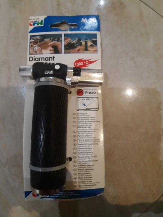 CFH M50 Diamant Lutownica Gazowa, palnik 1300C