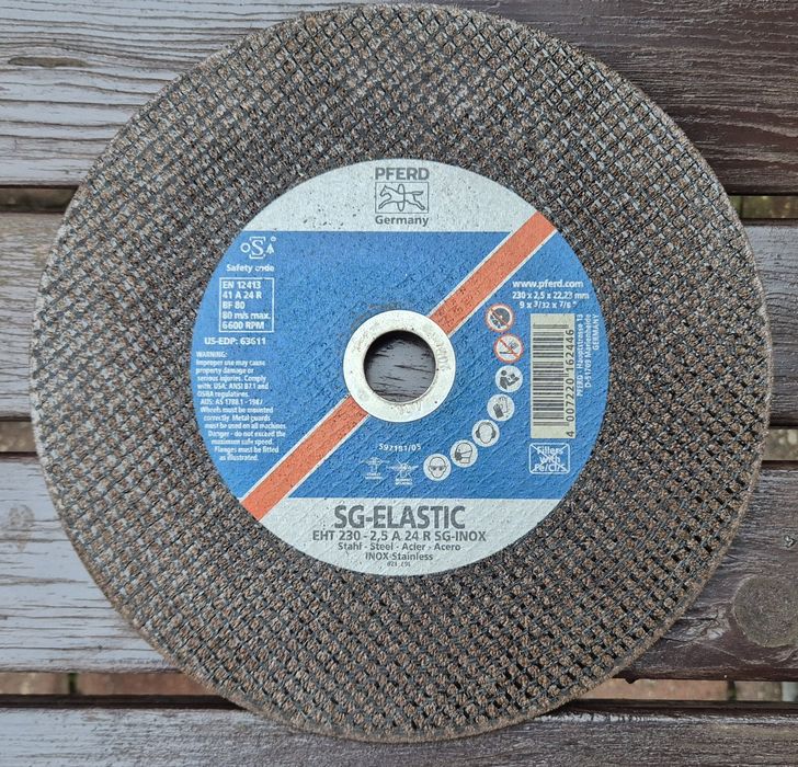 Tarcze 230 mm Pferd do cięcia metalu