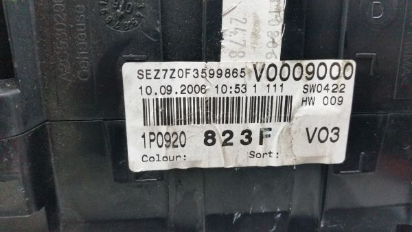 Quadrante / painel de instrumentos SEAT Leon (1P1)