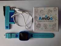 СМАРТ-ГОДИННИК ДЛЯ ДІТЕЙ AmiGo GO001 iP67 Blue з сім-картою