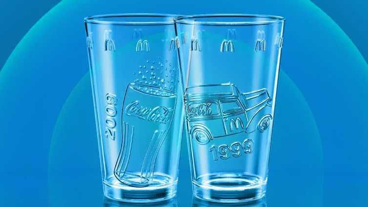 Coleção Copos Collector's Edition do McDonald`s 2024 (Selados/Estrear)