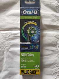 Oral-B cross action Clean Maximizer 4 końcówki