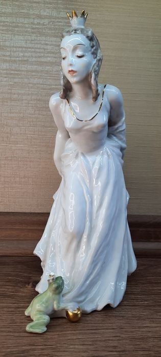 Статуэтка"Принцесса и лягушка"Rosenthal Германия
