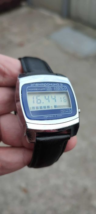 Zegarek Elektronika 5 PRL ZSRR Retro